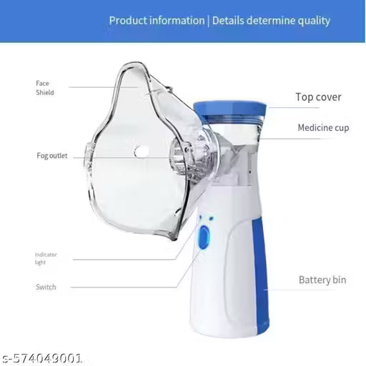 Mesh Nebulizer Machine for Cough, Cold, Asthma & Respiratory Care Nebulizer