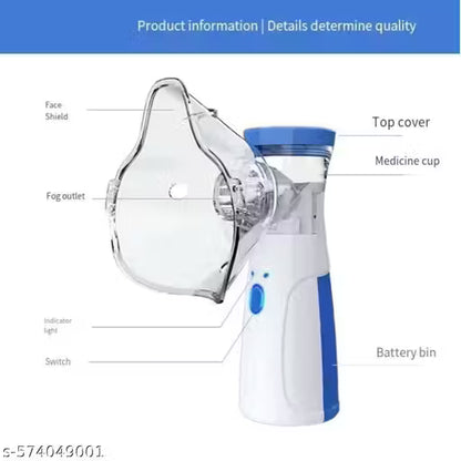 Mesh Nebulizer Machine for Cough, Cold, Asthma & Respiratory Care Nebulizer