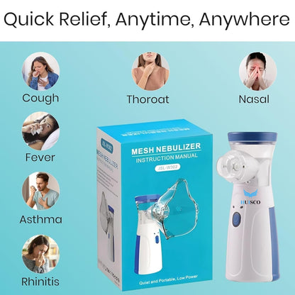 Mesh Nebulizer Machine for Cough, Cold, Asthma & Respiratory Care Nebulizer